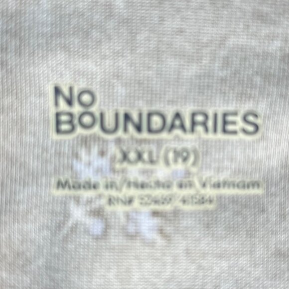No Boundaries Scoop Tank Top Womens Brown XXL Floral Print New - Picture 6 of 10